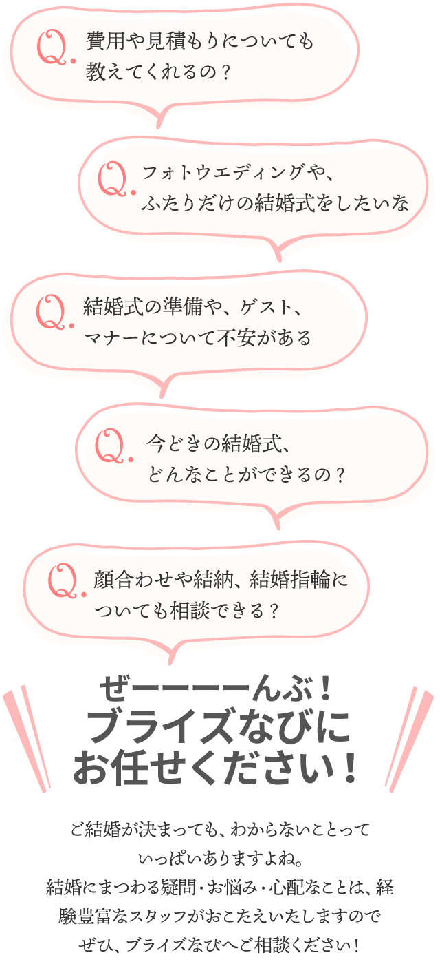 「結婚決めた！」 のその後はブライズなびへ 